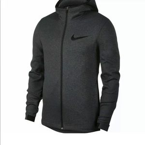 Nike Flex Full Zip Gray Hoodie Jacket Men's Large